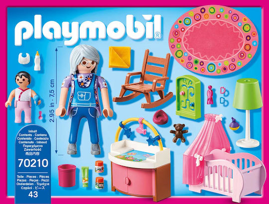 Playmobil Dollhouse Nursery for 4+ years old years old
