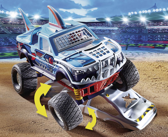 Playmobil Stunt Show Shark Monster Truck for 4-10 years old