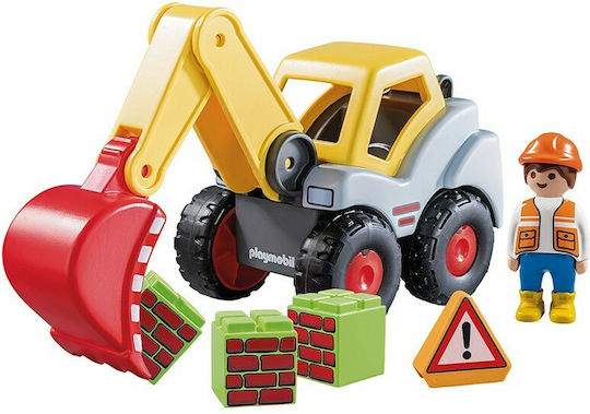 Playmobil 123 Încărcător Excavator pentru 1.5+ ani