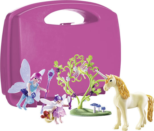 Playmobil Koffer Feen Maxi Koffer Feen und Einhorn für 4-10 Jahre