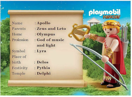 Playmobil History Apollo for 4+ years old years old