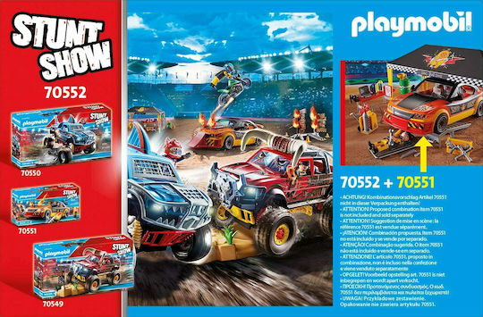 Playmobil Stunt Show Stunt Show Service Tent for 4-10 years old