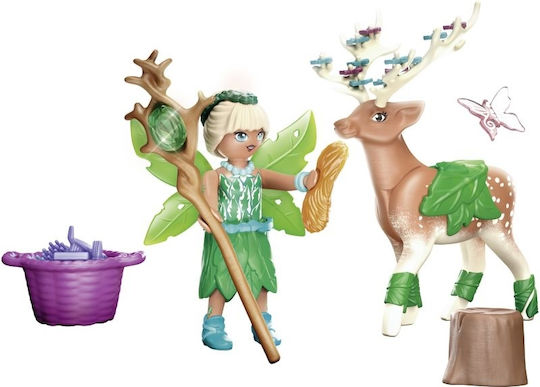 Playmobil Ayuma Forest Fairy с магическо животинче за 7-12 години