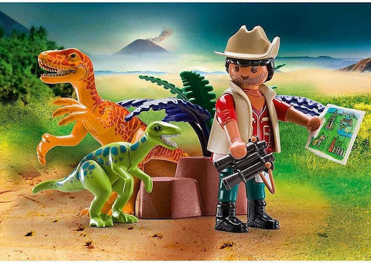 Playmobil Куфарче Динозаври Dino Explorer Carry Case за 4+ години години