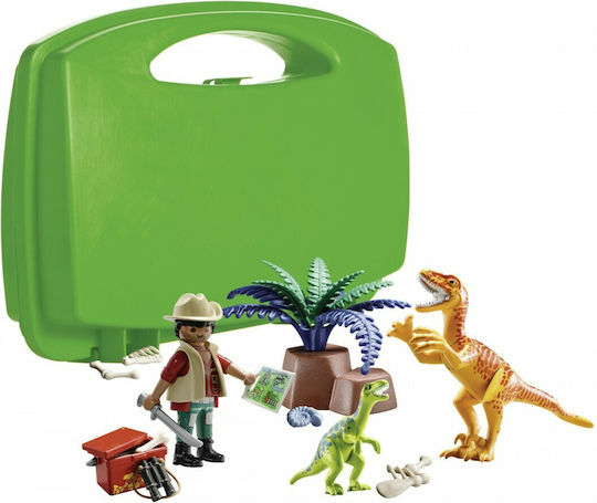 Playmobil Куфарче Динозаври Dino Explorer Carry Case за 4+ години години