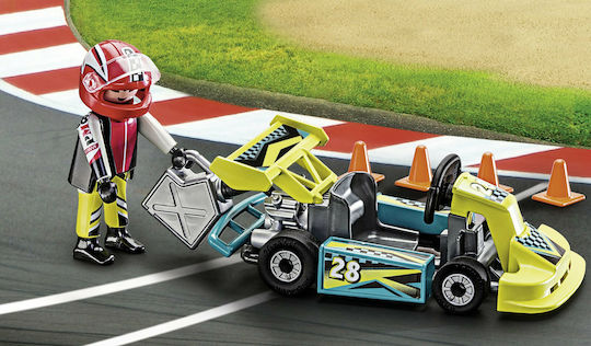 Playmobil Koffer Aktion Go Kart Racer Carry Case für 4+ Jahre Jahre