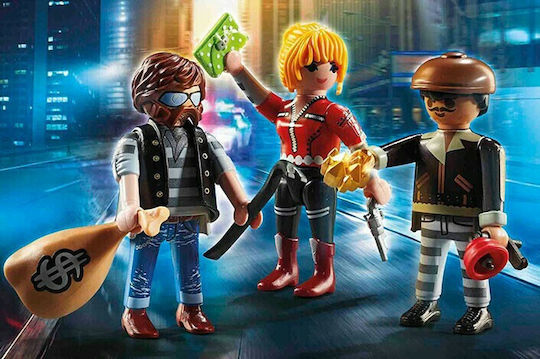 Playmobil City Action Echipa Hoților pentru 4-10 ani