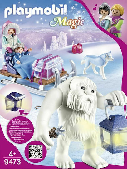 Playmobil Магия Snow Roll with sledge за 4+ години години