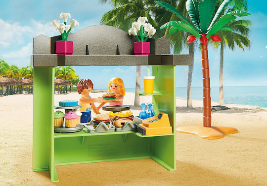 Playmobil Familienspaß Beach Snack Bar für 4+ Jahre Jahre