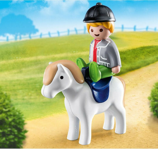 Playmobil 123 Boy with Pony για 1.5 ετών
