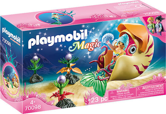 Playmobil Βαλιτσάκι Magic Γοργόνες για 4-10 ετών
