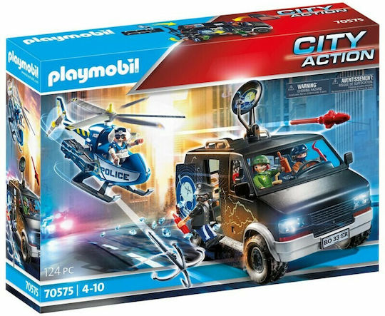 Playmobil City Action Police Bicycle with Thief for 4-10 years old
