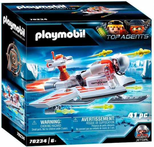 Playmobil Топ агенти Spy Team Flight Glider за 6+ години години