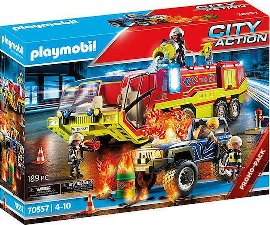 Playmobil Действие на града Fire Brigade за 4+ години години