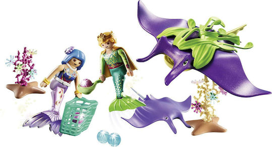 Playmobil Magie Perlensammler mit Riesiger Mantarochen für 4+ Jahre Jahre