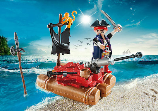 Playmobil Carry Case Pirates Pirate Raft Carry Case for 4+ years old years old