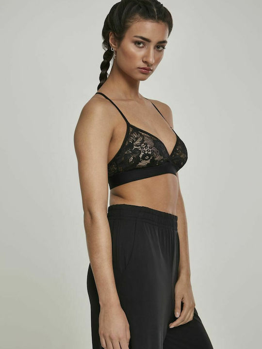 Urban Classics Negru Bralette pentru femei