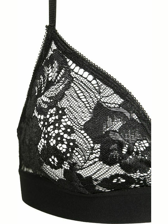 Urban Classics Negru Bralette pentru femei