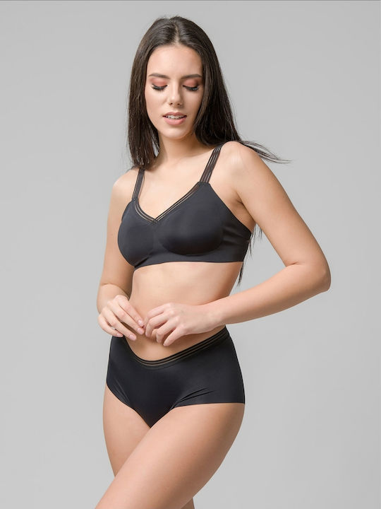 Luna Every Wear Negru Bralette pentru femei