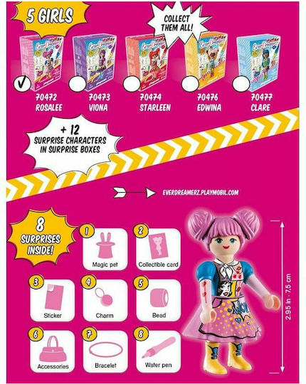 Playmobil EverDreamerz Rosalee Comic World για 7 ετών