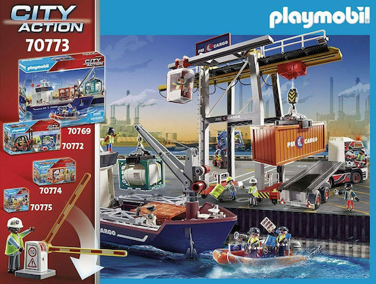 Playmobil City Action Freight Storage for 4-10 years old