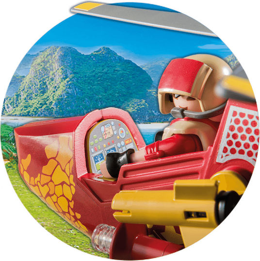 Playmobil Изследователите Хеликоптер и Птеродактил за 4+ години години