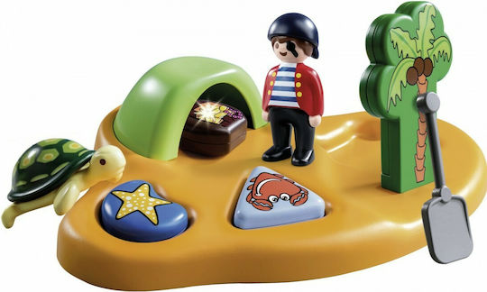 Playmobil 123 Пиратски остров за 1,5+ години години