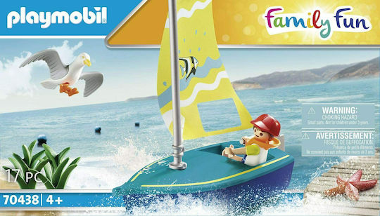 Playmobil Family Fun Sailboat για 4 ετών