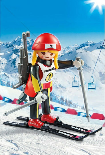 Playmobil Family Fun Αθλήτρια διάθλου για 4-10 ετών