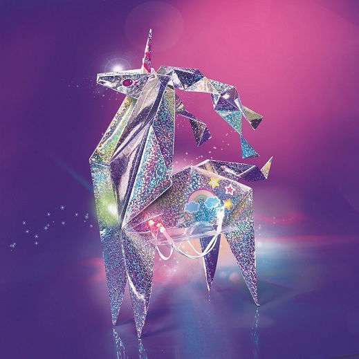 4M Origami Bright Unicorn for Children 5+ years Years