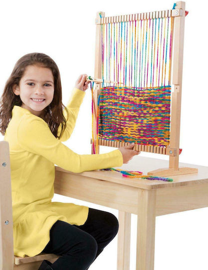 Melissa & Doug Тъкачен стан Multi-Craft Weaving Loom за Деца 8+ години+ Години