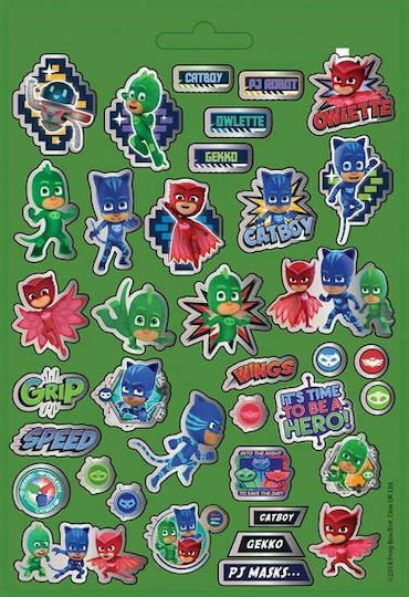 Diakakis Велкро Блок с 300 Велкро PJ Masks 300 Теми
