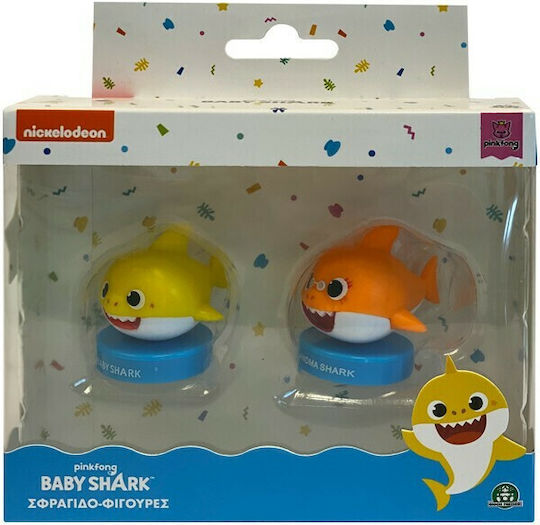 Giochi Preziosi Stamps 2 Pack Baby Shark for Children 3+ years Years (Various Designs/Assortment of Designs) 1pc
