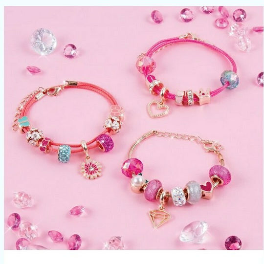 Make It Real Κοσμήματα Halo Charms Bracelets Think Pink για Παιδιά 8+ Ετών
