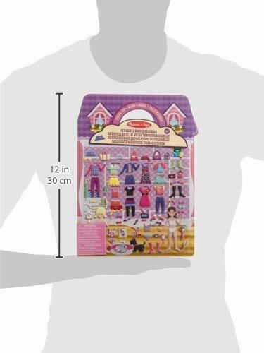 Melissa & Doug Stickers Puffy Dress-Up for Children 4+ years old Years