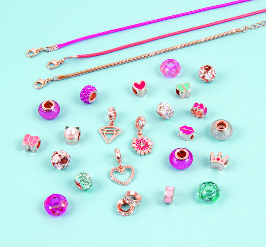 Make It Real Κοσμήματα Halo Charms Bracelets Think Pink για Παιδιά 8+ Ετών