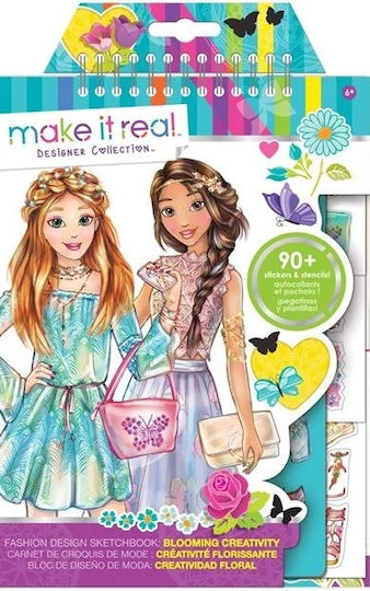 Make It Real Ζωγραφική Blooming Creativity για Παιδιά 6+ Ετών