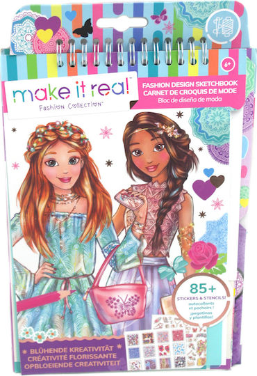 Make It Real Ζωγραφική Blooming Creativity για Παιδιά 6+ Ετών