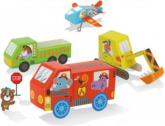 Tooky Toys Οριγκάμι Σετ Οχήματα