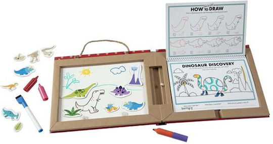 Melissa & Doug Боядисване Play Draw Create Dinosaurs за Деца 4+ години+ Години
