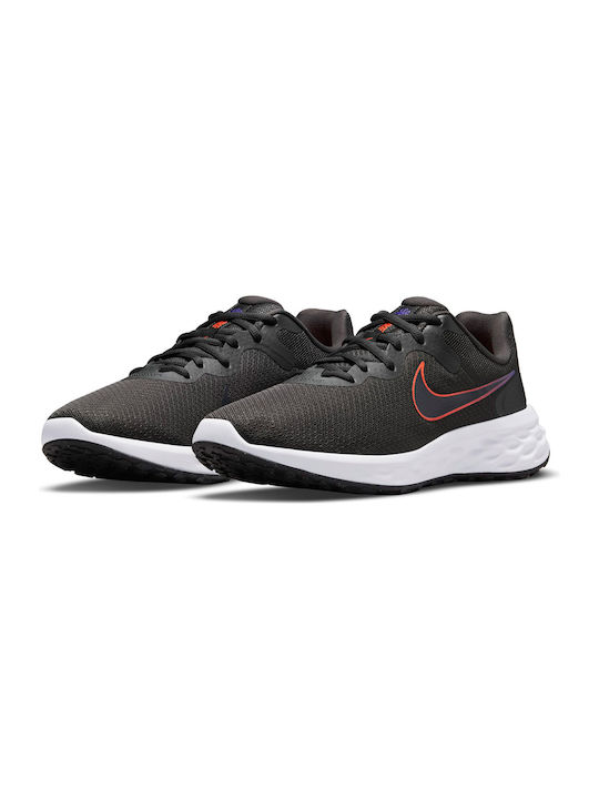 Revolution 6 Next Nature Sport Shoes Running Anthracite / Rush Orange / White
