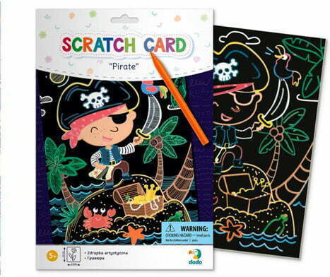 Scratch & Sketch Entdecke Kratz & Skizziere Malbuch Piraten