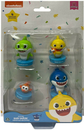 Giochi Preziosi Stamps 4 Pack Hero Mania Baby Shark for Children 3+ years Years
