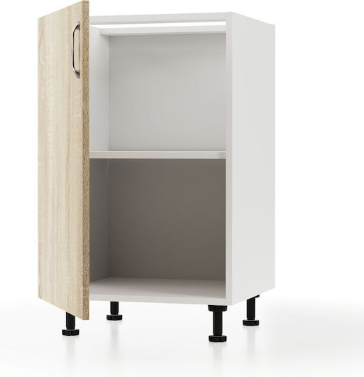 Подов шкаф Modest 50x48x82см Λευκό - Sonoma