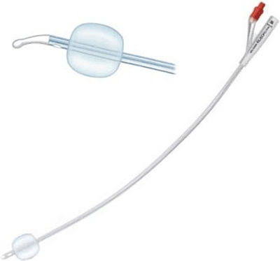 Rusch Brillant Tiemann Catheter No. 18 Red 1pc