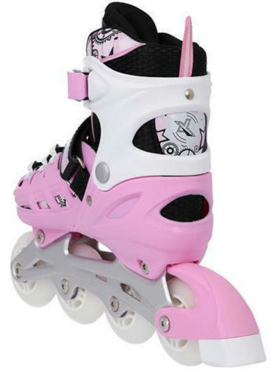 Nils NH10905 Kids Adjustable Inline Rollers Pink