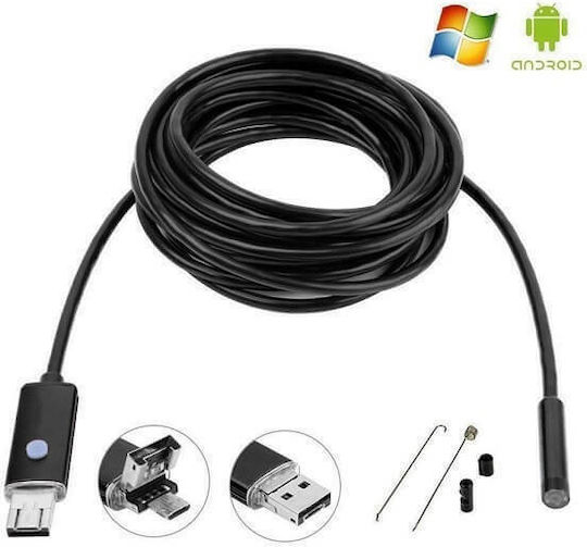 ΑΝ100 Endoscope Camera 1280x720 pixels for Mobile with 10m Cable