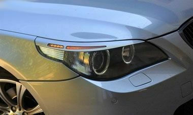 RDX Racedesign Φρυδάκια Φαναριών Μπροστινά για BMW E60 / E61 2003-2008