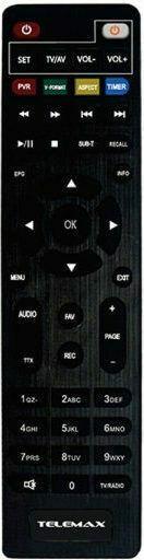 Telemax T2-535 HD PVR 32-0535 Mpeg-4 Digital Receiver HD (720p) with PVR (Record to USB) Function Connections SCART / HDMI / USB