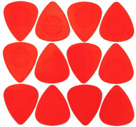 Dunlop Guitar Picks Primegrip Delrin 500 Pick Thickness 0.46mm Set 12pcs